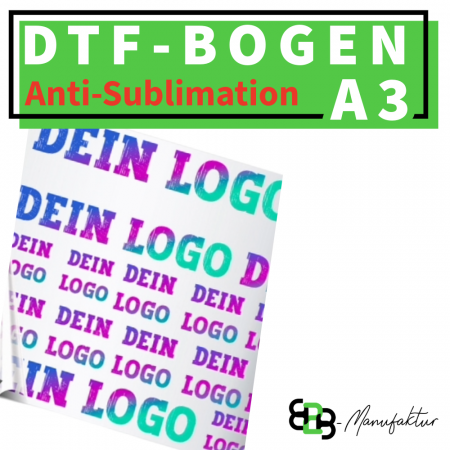 DTF-Transfer - DIN A3 - Anti-Sublimation